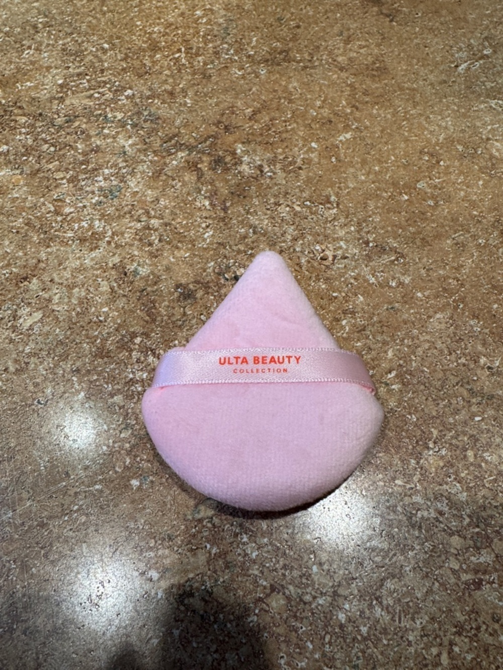 Ulta Beauty Light Pink Teardrop Makeup Puff with Strap